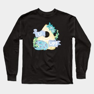 U Up? Yellow Planchette Long Sleeve T-Shirt